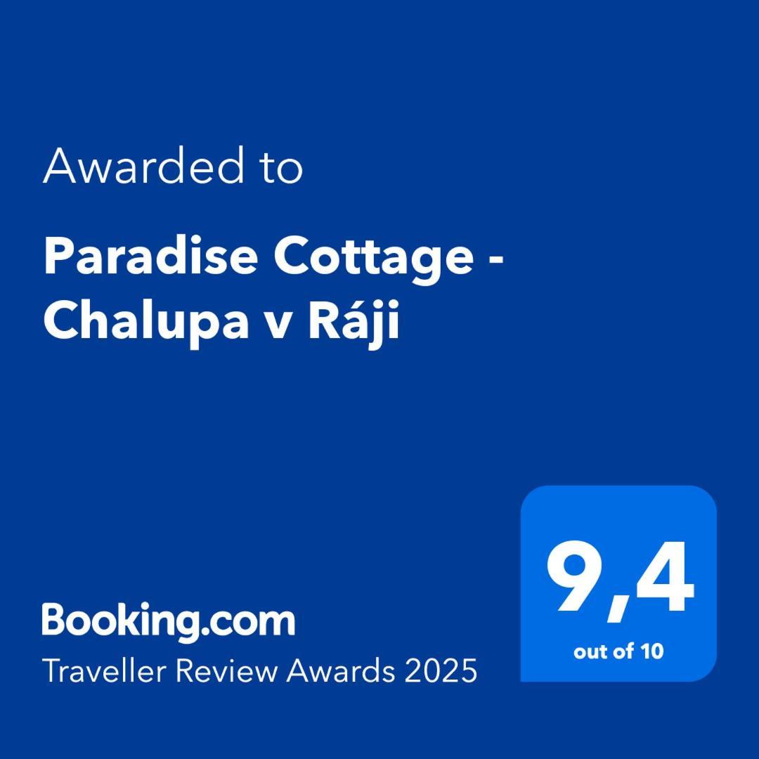 Paradise Cottage - Chalupa V Raji Ctverin Kültér fotó